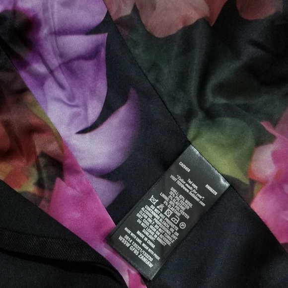 🔥LAST 1🔥 NWT TED BAKER ZAMIAW VEST FLORAL BACK - Picture 5 of 6